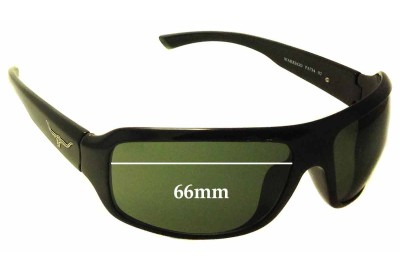 R.M. Williams Warrego Replacement Lenses 66mm wide 