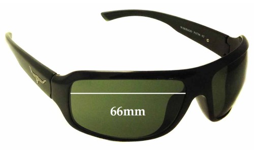 Sunglass Fix Replacement Lenses for R.M. Williams Warrego - 66mm Wide 