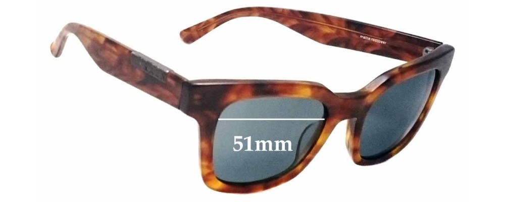 Raen Myer Replacement Sunglass Lenses - 51mm wide