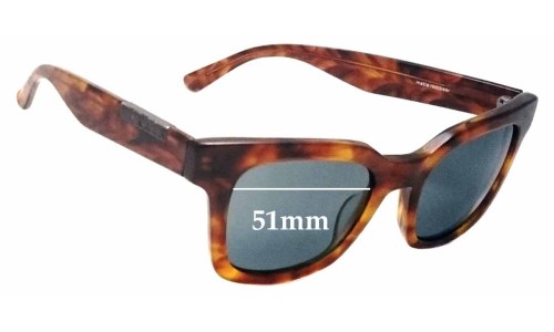 Sunglass Fix Replacement Lenses for Raen Myer - 51mm Wide 