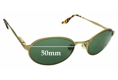 Ray Ban B&L W2840 Replacement Lenses 50mm wide 