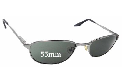 Ray Ban B&L W2962 Replacement Lenses 55mm wide 