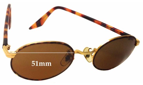 Sunglass Fix Replacement Lenses for Ray Ban B&L RB3007 - 51mm Wide 