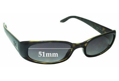 Ray Ban RB2129 Replacement Lenses 51mm wide 