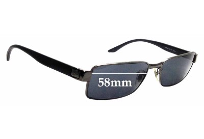 Ray Ban RB3272 Replacement Lenses 58mm wide 