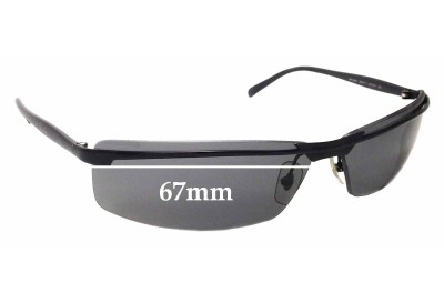 Ray Ban RB3296 Replacement Lenses 67mm wide 
