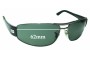 Sunglass Fix Replacement Lenses for Ray Ban RB3395 - 62mm Wide 