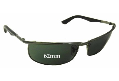 Ray Ban RB3459 Replacement Lenses 62mm wide 
