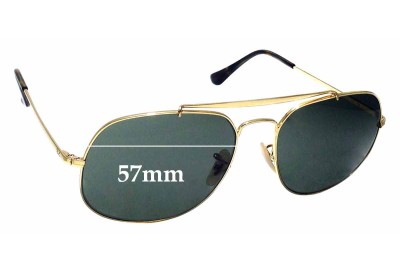 Ray Ban RB3561 Replacement Lenses 57mm wide 