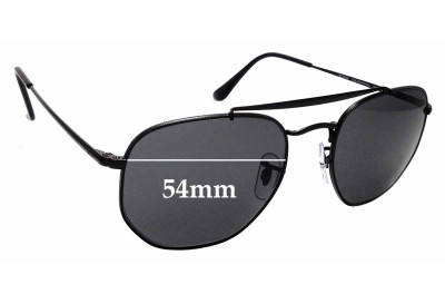 Ray Ban RB3648 The Marshal Replacement Lenses 54mm wide 