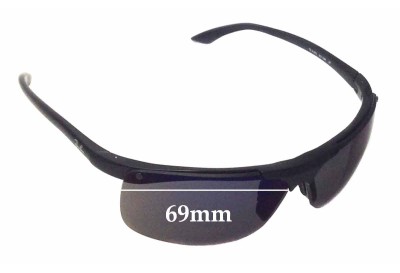 Ray Ban RB4085 Replacement Lenses 69mm wide 