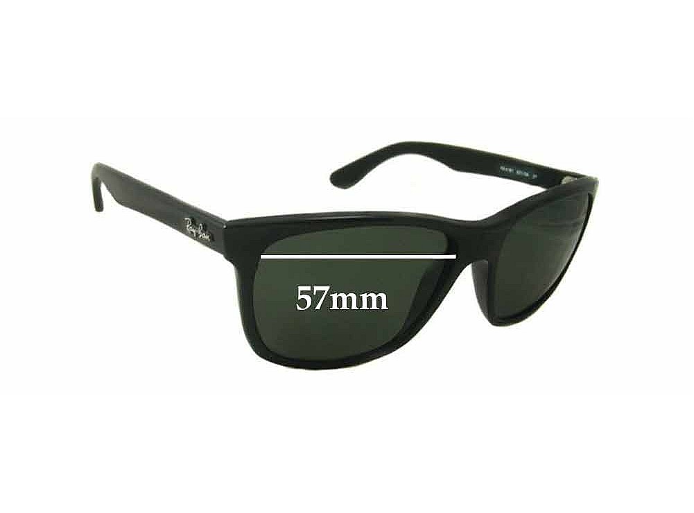 Sunglass Fix Replacement Lenses for Ray Ban RB4181-F - 57mm Wide Sunglass Fix Replacement Lenses for Ray Ban RB4181-F - 57mm Wide
