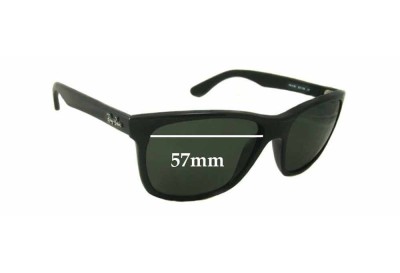 Ray Ban RB4181-F Replacement Lenses 57mm wide 