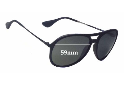 Ray Ban RB4201 Alex Replacement Lenses 59mm wide 