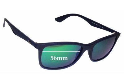  Sunglass Fix Replacement Lenses for Ray Ban RB7047-F - 56mm Wide 