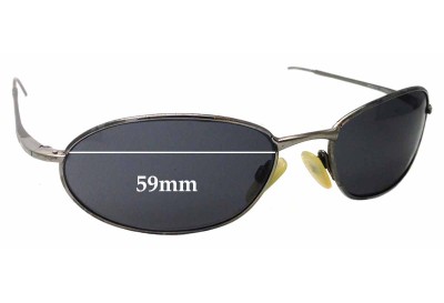 Ray Ban RB8013 W3120 Replacement Lenses 59mm wide 