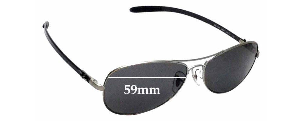 Ray Ban RB8403 Replacement Lenses 59mm 