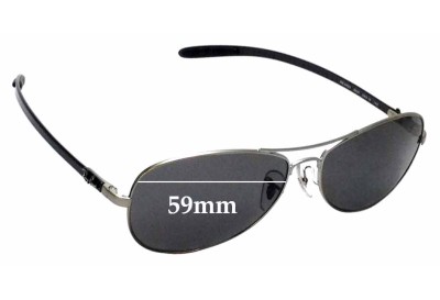 Ray-Ban RB8403 Verres de Remplacement 59mm wide 