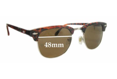 Ray Ban RB3016 Clubmaster Replacement Lenses 48mm wide 