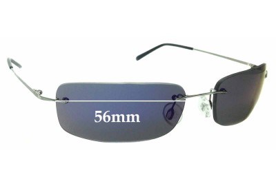 Sunglass Fix Replacement Lenses for Revo 3044 - 56mm wide 