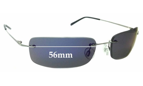 Sunglass Fix Replacement Lenses for Revo 3044 - 56mm Wide 