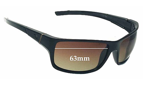 Sunglass Fix Replacement Lenses for Rip Curl Trestles - 63mm Wide 