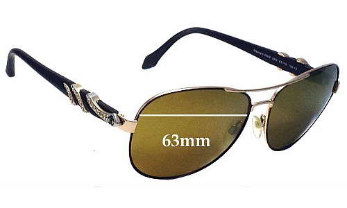 Sunglass Fix Replacement Lenses for Roberto Cavalli Maasym 880S - 63mm Wide 