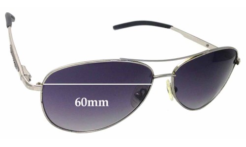 Sunglass Fix Replacement Lenses for Rudy Project Sky Major - 60mm Wide 