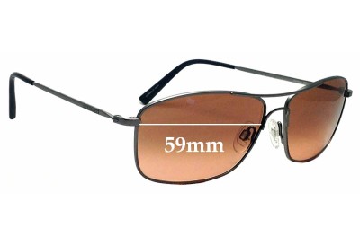 Sunglass Fix Replacement Lenses for Serengeti Corleone - 59mm wide 