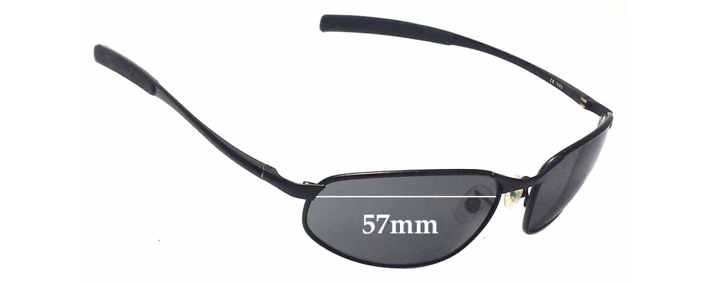 Sunglass Fix Replacement Lenses for Serengeti Corsa - 57mm Wide