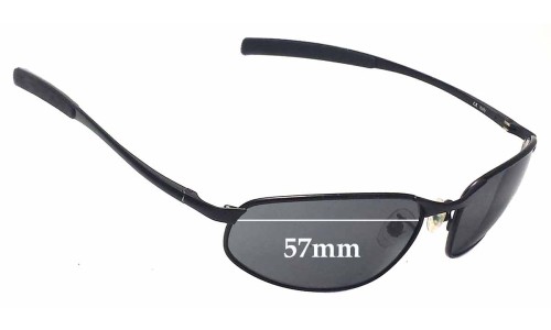 Sunglass Fix Replacement Lenses for Serengeti Corsa - 57mm Wide 