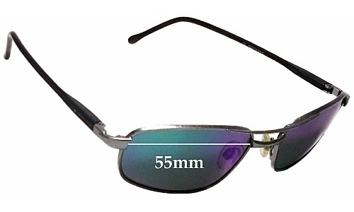 Sunglass Fix Replacement Lenses for Serengeti Epiros - 55mm Wide 
