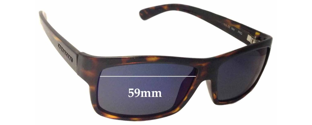 Sunglass Fix Replacement Lenses for Serengeti Martino - 59mm Wide