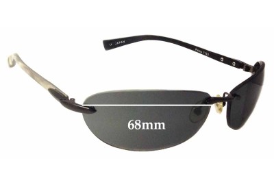 Sunglass Fix Replacement Lenses for Serengeti Palma - 68mm Wide 