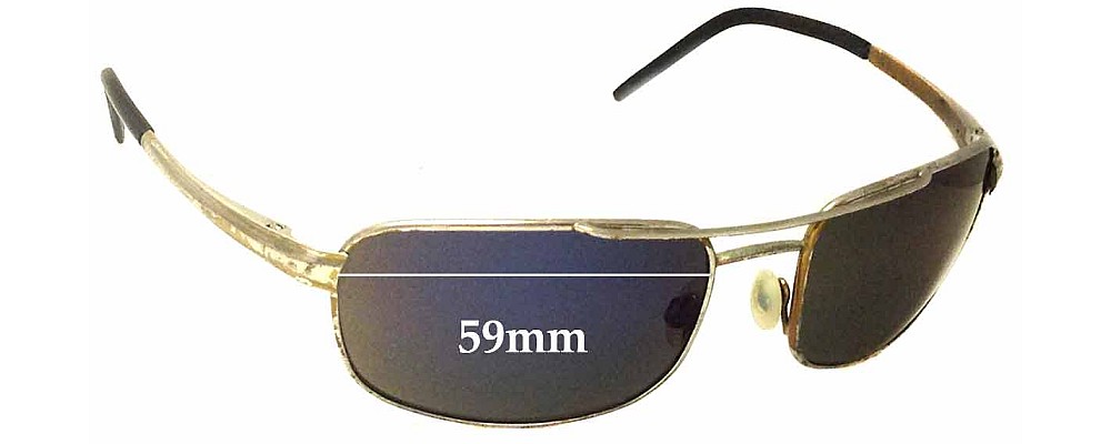 Sunglass Fix Replacement Lenses for Serengeti Riano - 59mm Wide