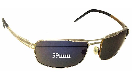 Sunglass Fix Replacement Lenses for Serengeti Riano - 59mm Wide 
