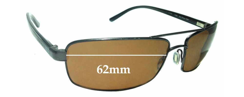 Sunglass Fix Replacement Lenses for Serengeti San Remo - 62mm Wide