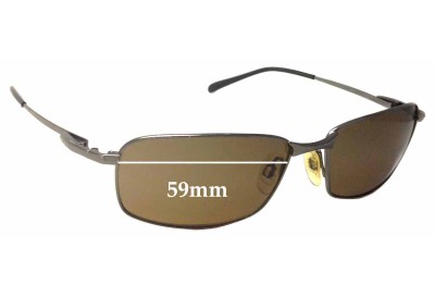 Sunglass Fix Replacement Lenses for Serengeti Sorrento - 59mm wide 