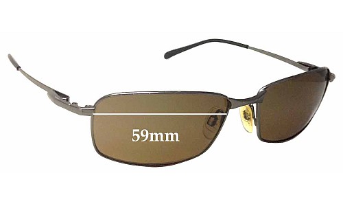Sunglass Fix Replacement Lenses for Serengeti Sorrento - 59mm Wide 