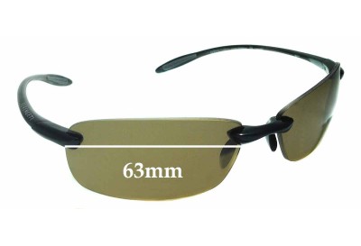Sunglass Fix Replacement Lenses for Serengeti Luca - 63mm Wide 