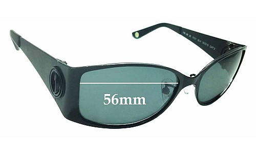 Sunglass Fix Replacement Lenses for Shanghai Tang  8051 - 56mm Wide 