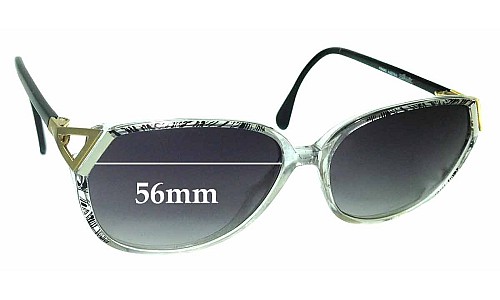 Sunglass Fix Replacement Lenses for Silhouette M 1731 - 56mm Wide 