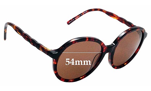 Sunglass Fix Replacement Lenses for Specsavers Marsala - 54mm Wide 