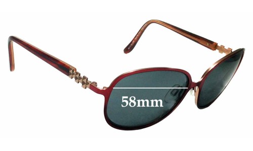 Sunglass Fix Replacement Lenses for Specsavers Sun Rx 151 - 58mm Wide 