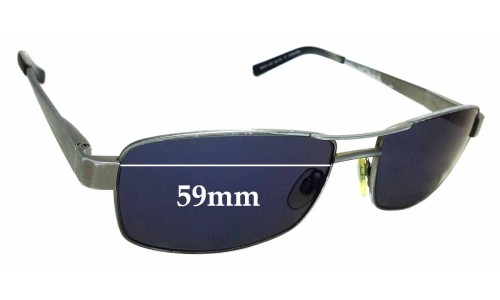 Sunglass Fix Lentilles de Remplacement pour Specsavers Sun Rx 47 - 59mm Wide 