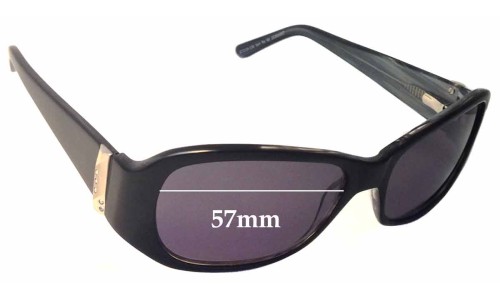 Sunglass Fix Lentilles de Remplacement pour Specsavers Sun Rx 80 - 57mm Wide 