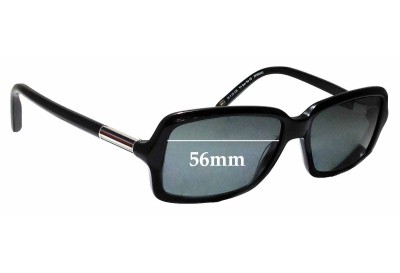 Tommy Hilfiger TH Sun Rx 02 Replacement Lenses 56mm wide 