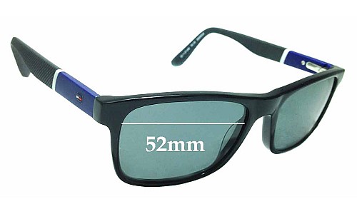 Sunglass Fix Replacement Lenses for Tommy Hilfiger TH 73 - 52mm Wide 