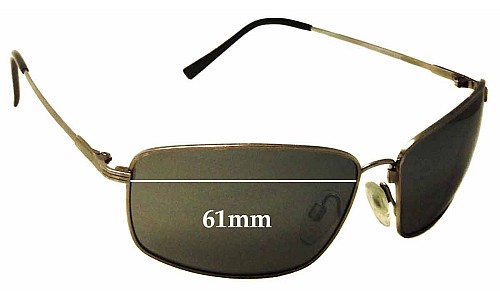 Sunglass Fix Replacement Lenses for Spotters Pursuit - 61mm Wide 