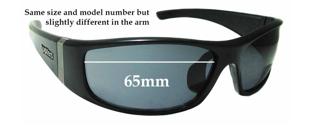 Sunglass Fix Replacement Lenses for Spotters Transformer - 65mm Wide